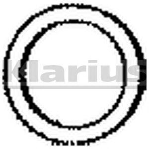 KLARIUS 410580 -  Прокладка, труба выхлопного газа