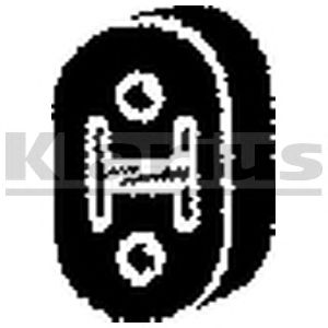 KLARIUS 420267 -  Кронштейн, глушитель
