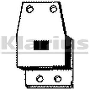 KLARIUS 420297 -  Кронштейн, глушитель