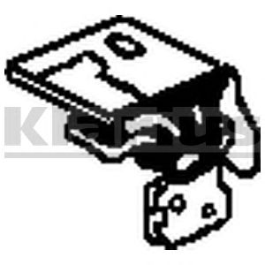 KLARIUS 420420 -  Кронштейн, глушитель