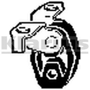 KLARIUS 420462 -  Кронштейн, глушитель