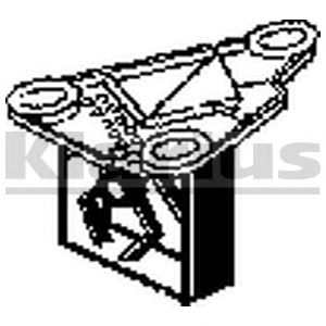 KLARIUS 420539 -  Кронштейн, глушитель