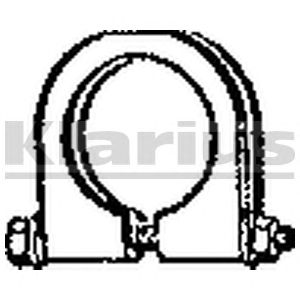 KLARIUS 430012 -  Кронштейн, система выпуска ОГ