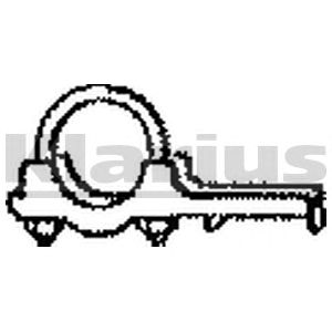 KLARIUS 430119 -  Кронштейн, система выпуска ОГ