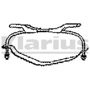 KLARIUS 430125 -  Кронштейн, система выпуска ОГ