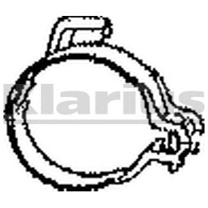 KLARIUS 430148 -  Кронштейн, система выпуска ОГ