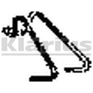 KLARIUS 430238 -  Кронштейн, система выпуска ОГ