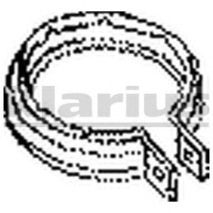KLARIUS 430349 -  Кронштейн, система выпуска ОГ