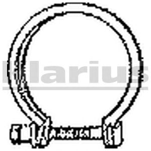 KLARIUS 430630 -  Клемма, система выпуска