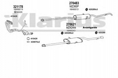 KLARIUS 600452e -