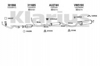 KLARIUS 930950u -  