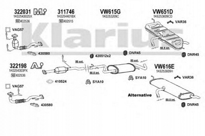 KLARIUS 931125u -