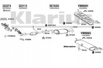 KLARIUS 931395u -