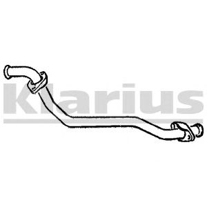 KLARIUS fd843p -  Труба выхлопного газа