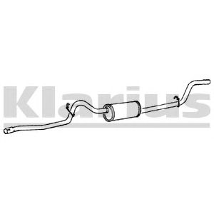 KLARIUS fd864j -  Глушитель выхлопных газов конечный