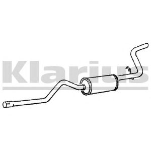 KLARIUS fd897k -  Глушитель выхлопных газов конечный