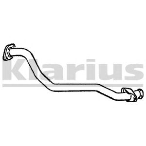 KLARIUS fd970d -  Труба выхлопного газа