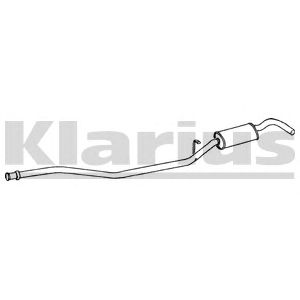 KLARIUS fd996p -  Средний глушитель выхлопных газов