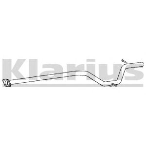 KLARIUS fe1008h - Труба выхлопного газа