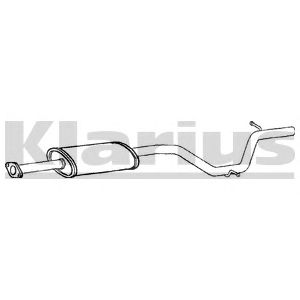 KLARIUS fe1013b -  Средний глушитель выхлопных газов