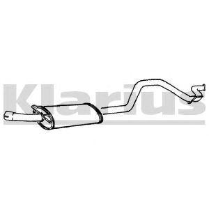 KLARIUS fe534a -  Глушитель выхлопных газов конечный