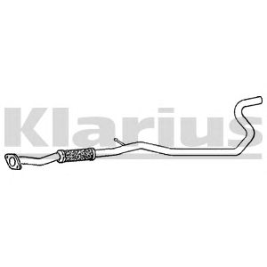 KLARIUS fe782j - Труба выхлопного газа