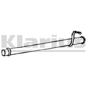 KLARIUS fe794q - Труба выхлопного газа