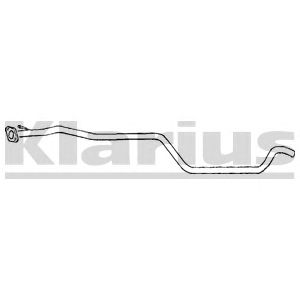 KLARIUS fe863p -  Труба выхлопного газа