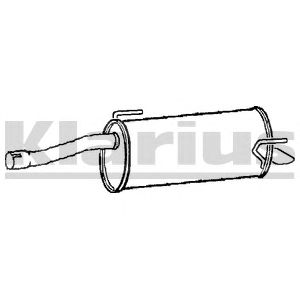 KLARIUS gm560d -  Глушитель выхлопных газов конечный