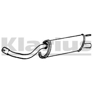 KLARIUS jr288q -  Глушитель выхлопных газов конечный