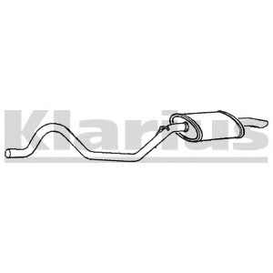 KLARIUS lr105t -  Глушитель выхлопных газов конечный