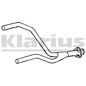 KLARIUS lr76k - Труба выхлопного газа