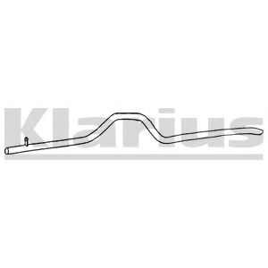 KLARIUS mz212h - Труба выхлопного газа