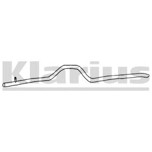 KLARIUS mz323v - Труба выхлопного газа