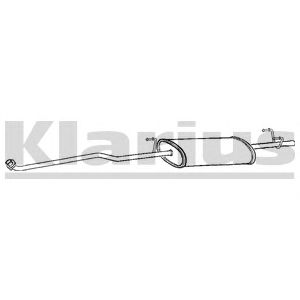 KLARIUS mz353b -  Предглушитель выхлопных газов