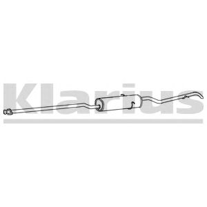 KLARIUS mz360p -  Глушитель выхлопных газов конечный