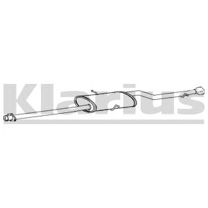 KLARIUS mz424w -  Глушитель выхлопных газов конечный