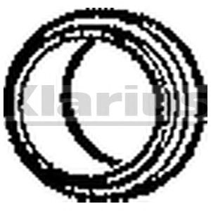 KLARIUS mzg23 -  Уплотнительное кольцо, труба выхлопного газа