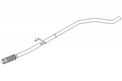 KLARIUS pg888q - Труба выхлопного газа
