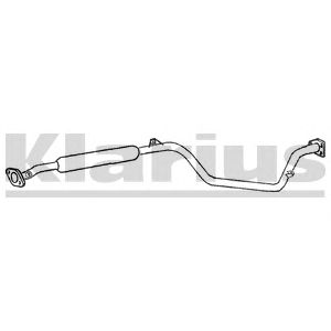 KLARIUS pr25l -  Труба выхлопного газа