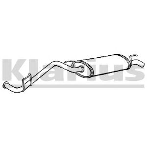 KLARIUS rn369j -  Глушитель выхлопных газов конечный