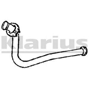 KLARIUS rn482t - Труба выхлопного газа