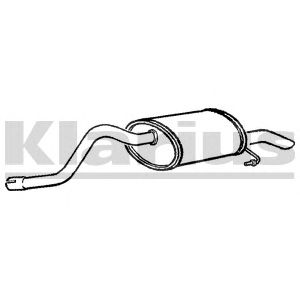 KLARIUS rn664b -  Глушитель выхлопных газов конечный