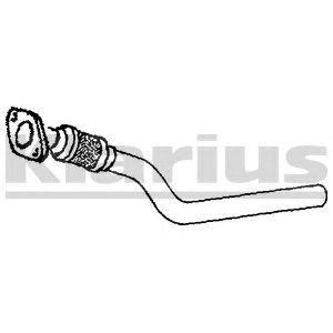 KLARIUS rn850c - Труба выхлопного газа