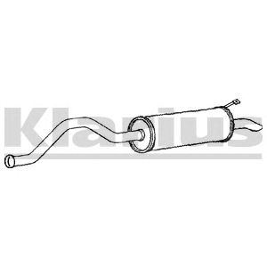 KLARIUS rn869a -  Глушитель выхлопных газов конечный