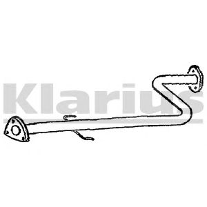KLARIUS rr254w - Труба выхлопного газа