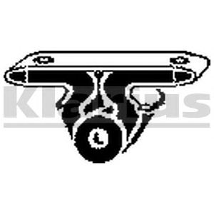 KLARIUS var21 -  Кронштейн, система выпуска ОГ