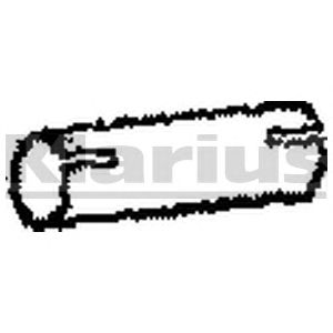 KLARIUS vw148t -  Соединительные элементы, система выпуска