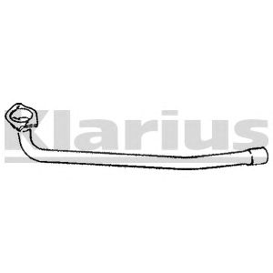 KLARIUS vw156g - Труба выхлопного газа