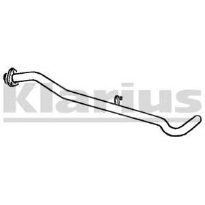 KLARIUS vw188j -  Труба выхлопного газа